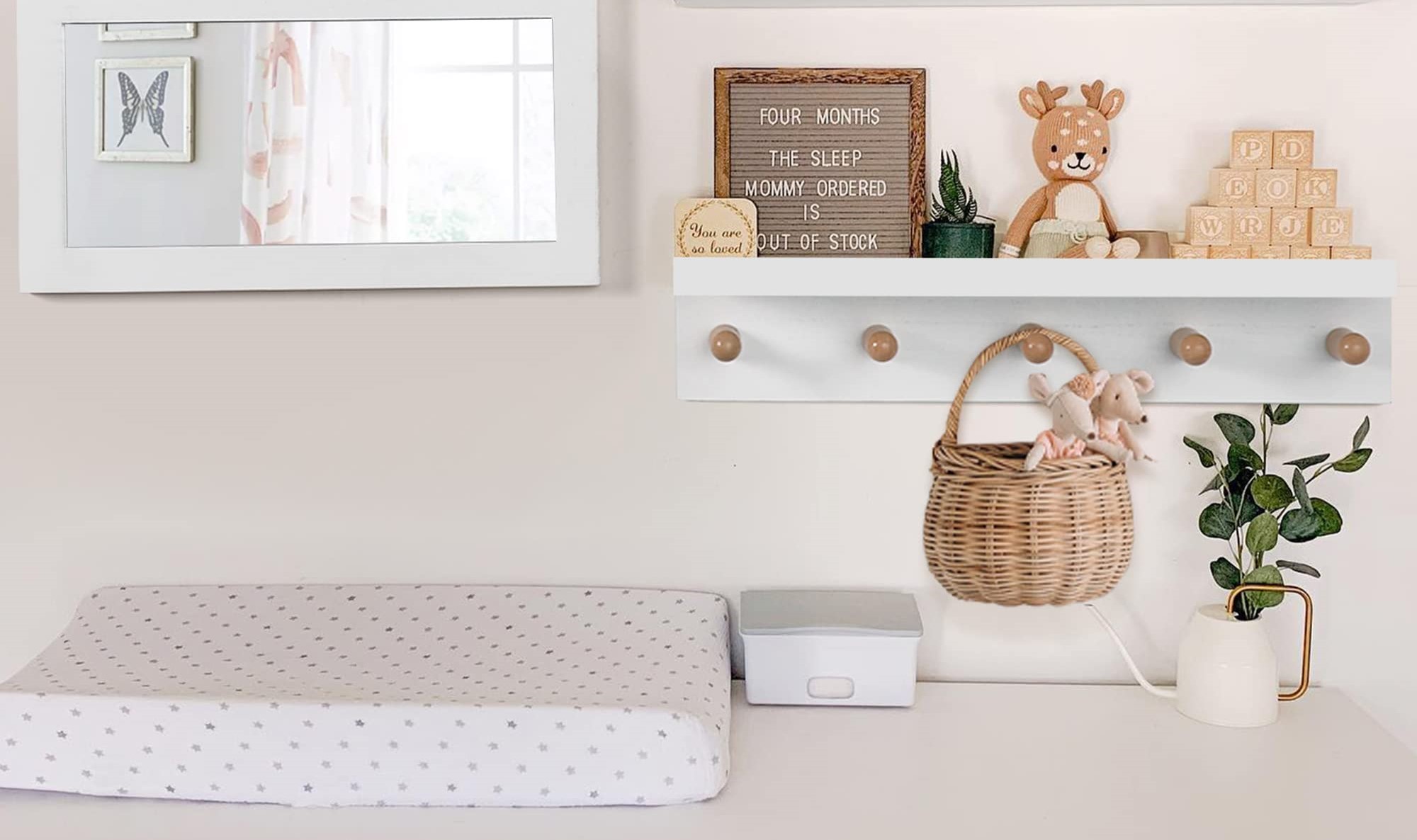 How to Organize a Small Nursery in a Tiny Space (Smart Storage Ideas That Actually Work) small nursery organization ideas