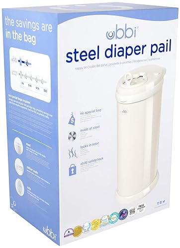 10 Essential Amazon Baby Registry Finds for a Stress-Free First Year ubbi steel diaper pail